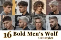 16 Bold Men’s Wolf Cut Styles to Unleash Your Inner Alpha
