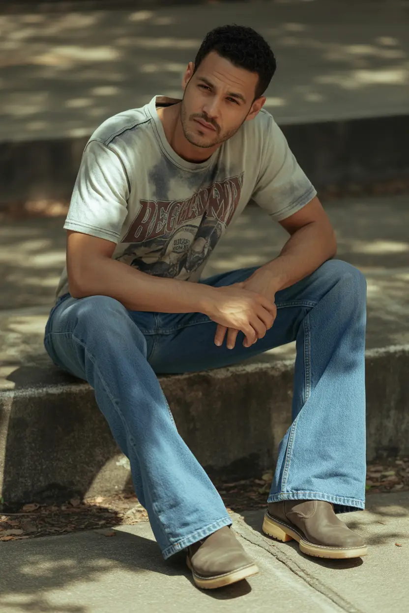Bootcut Jeans Outfit