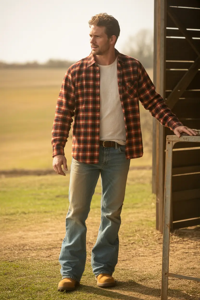 Bootcut Jeans Outfit