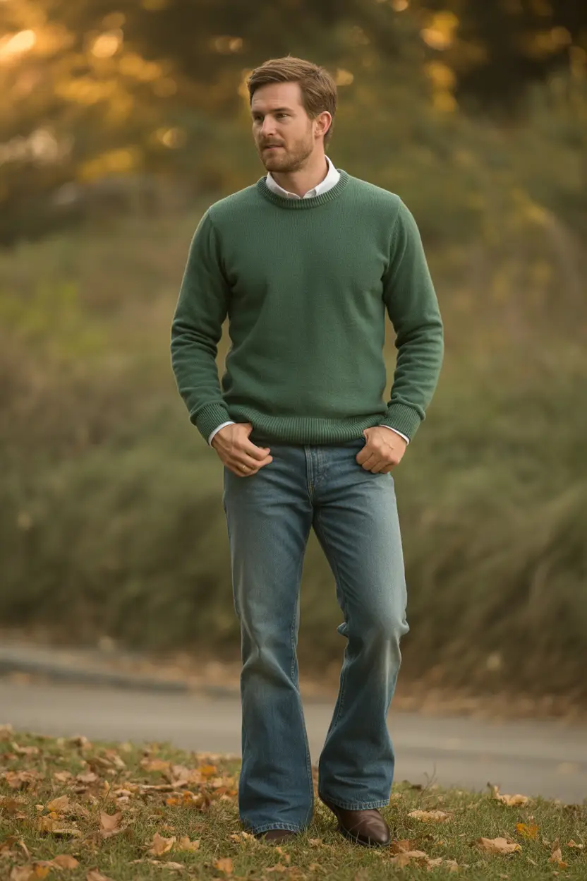 Bootcut Jeans Outfit