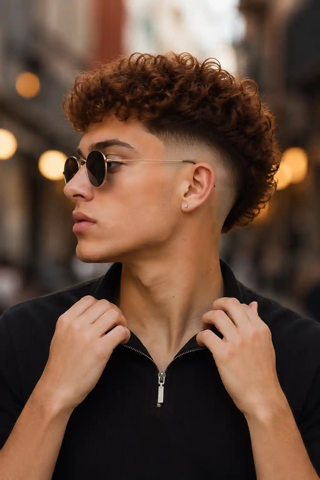 Burst Fade with Mohawk Energy