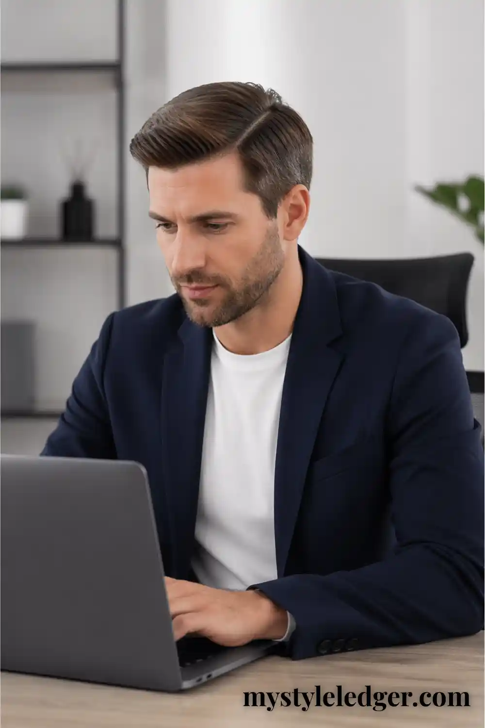 Classic-side-part-hairstyle