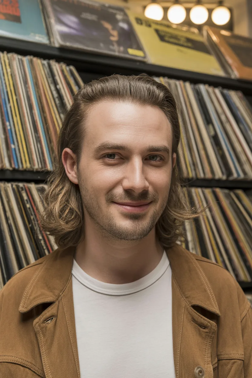 Curtain Hairstyle For Men