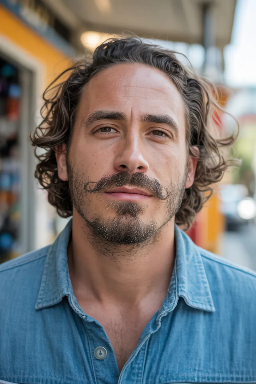Flow with Patchy Beard Strategy