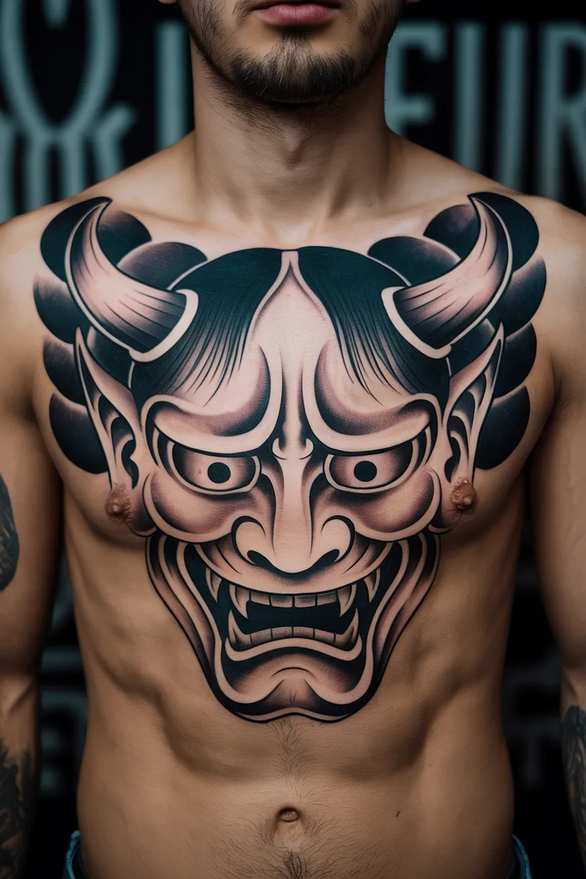 Japanese Hannya Mask