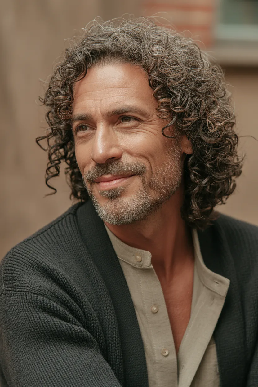Long Curly Hairstyle