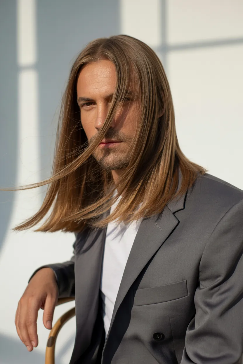 Long Straight Hairstyle