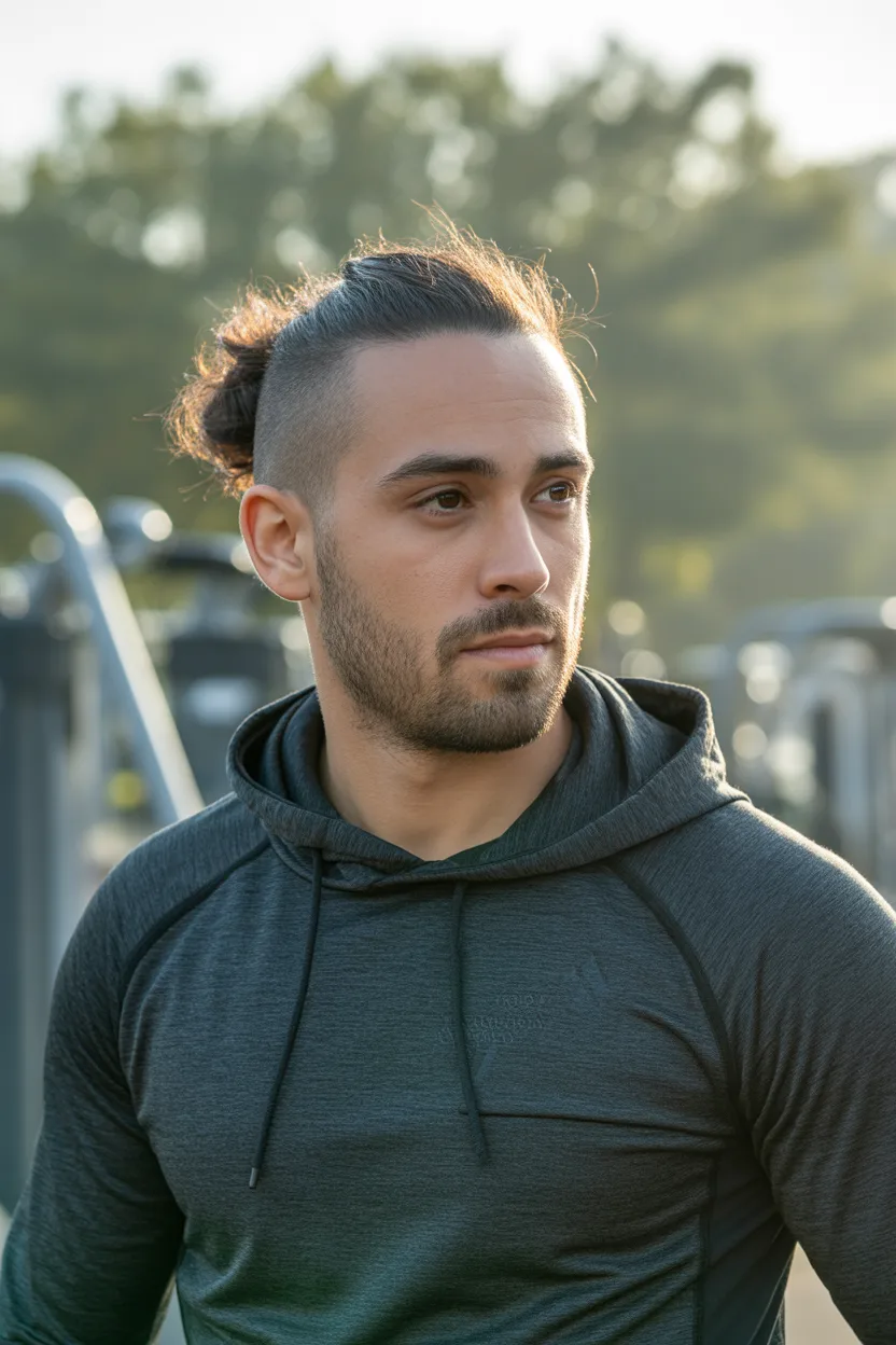 Man Bun Men’s Hairstyles Longer Hair