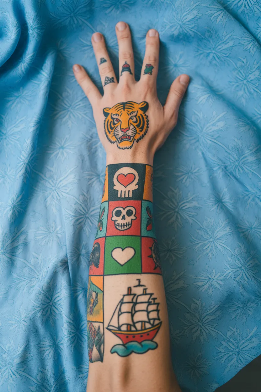 Patchwork Sleeves