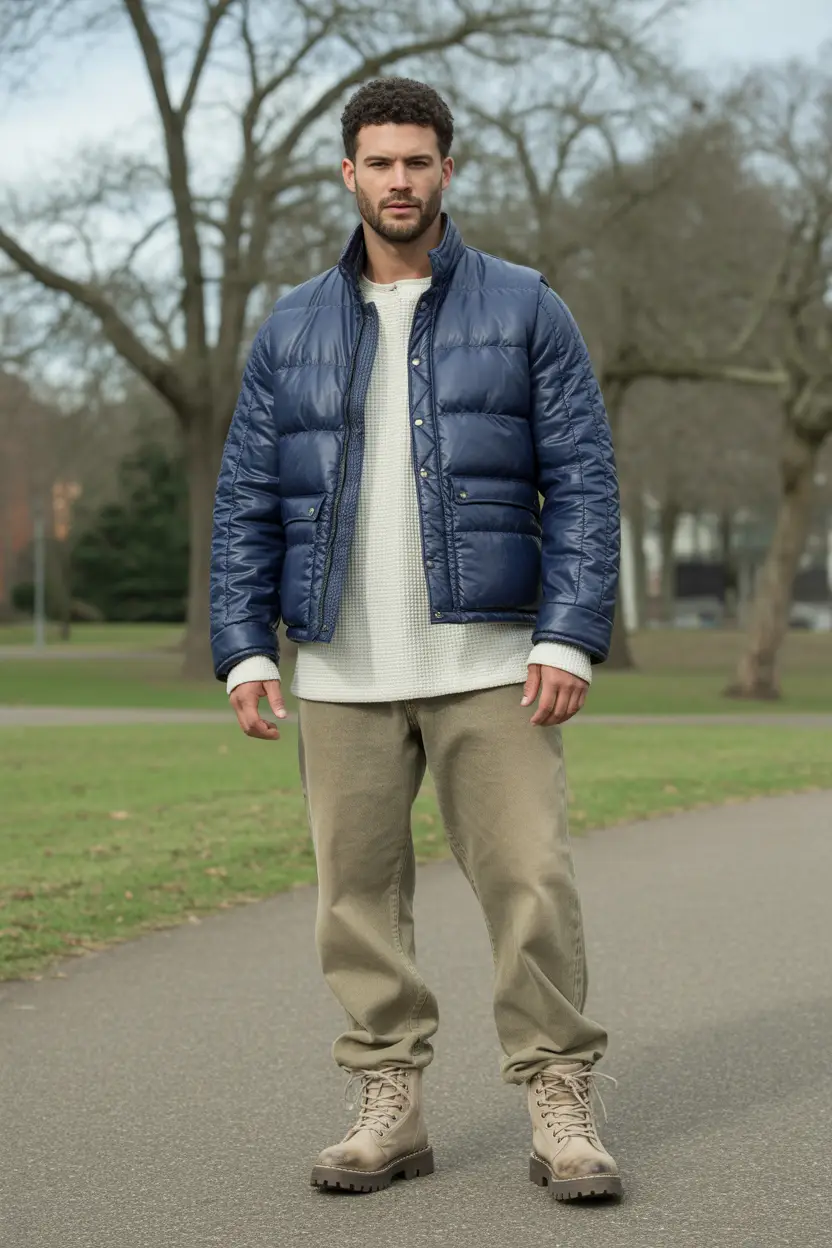 Baggy Jeans for Functional Layering
