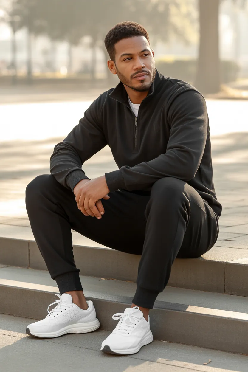 Quarter Zip Outfits
