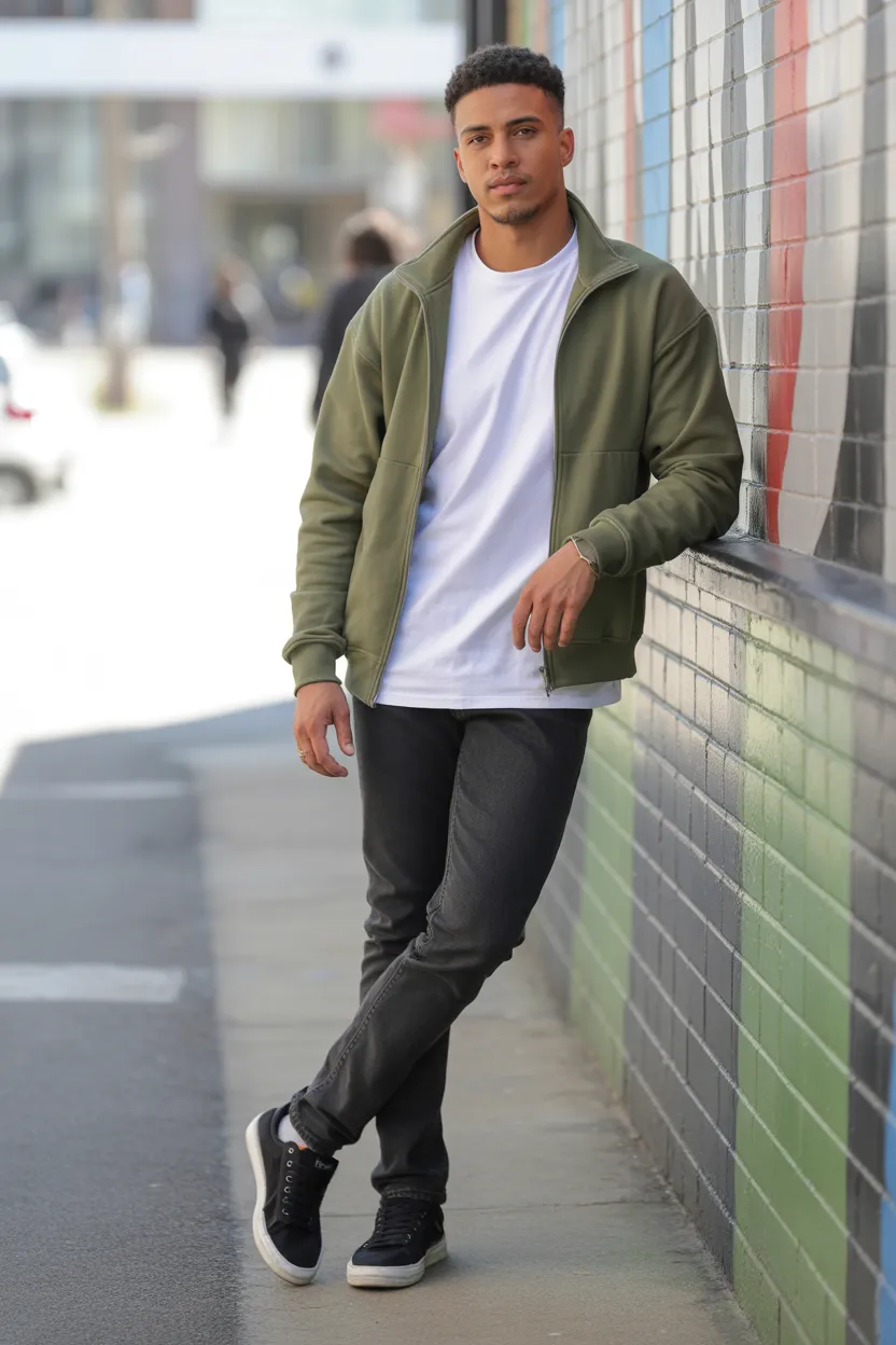 Quarter Zip Outfits