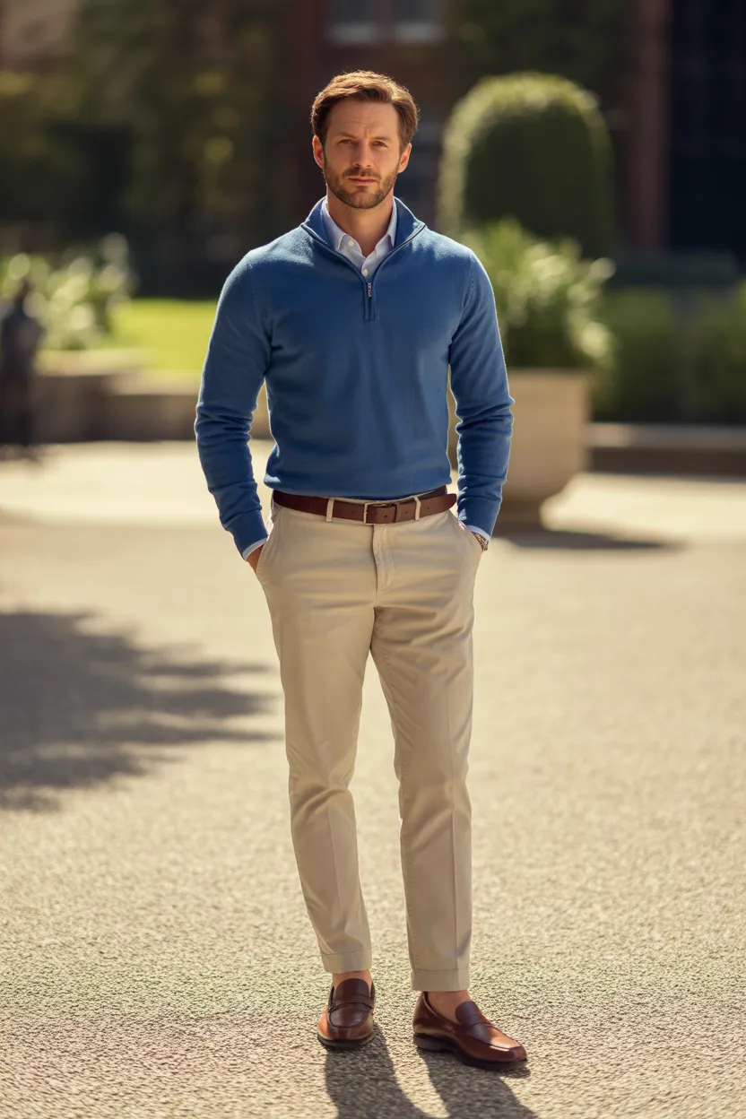 Quarter Zip Outfits
