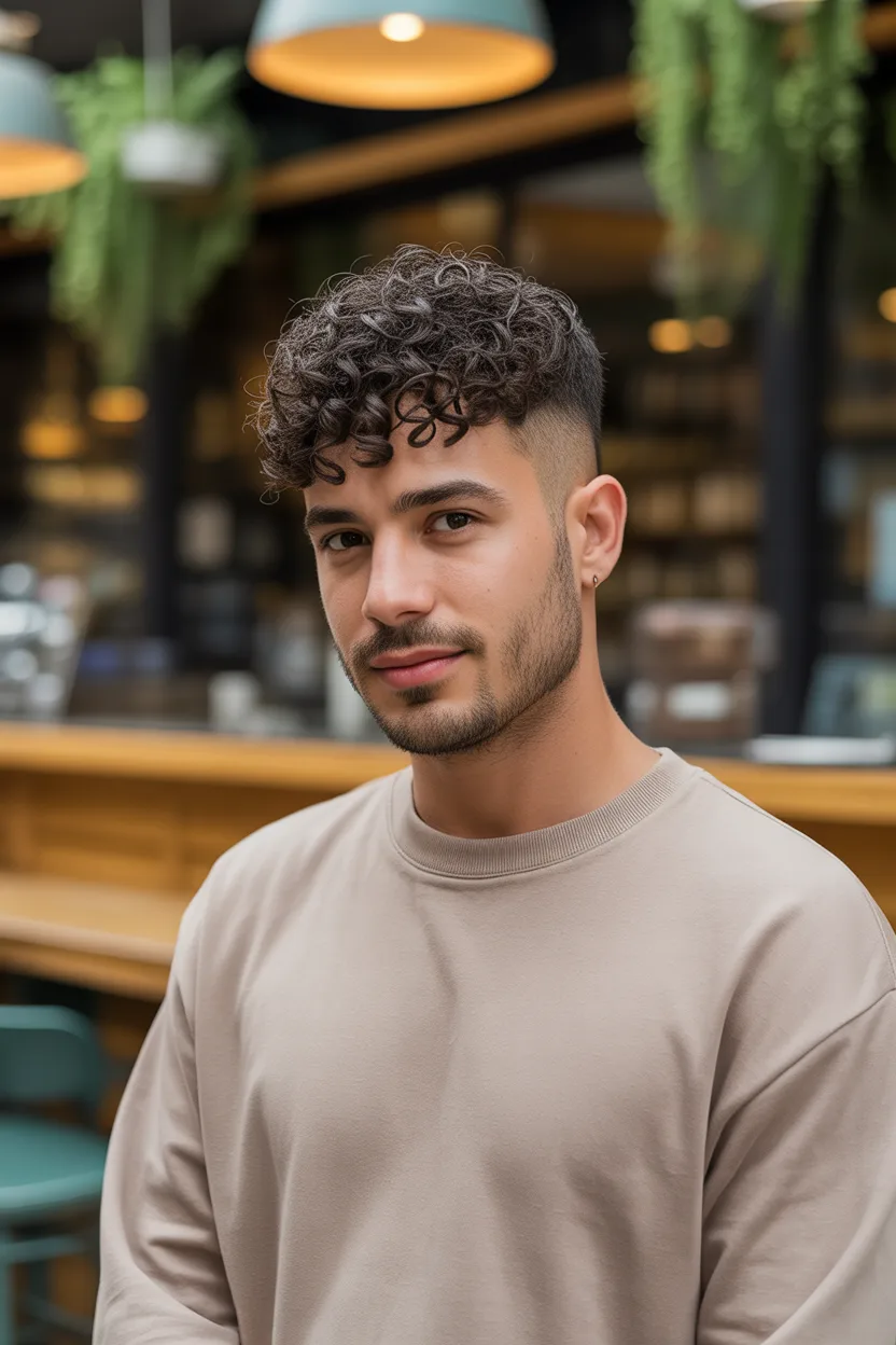 Short Curly Men’s Hairstyles