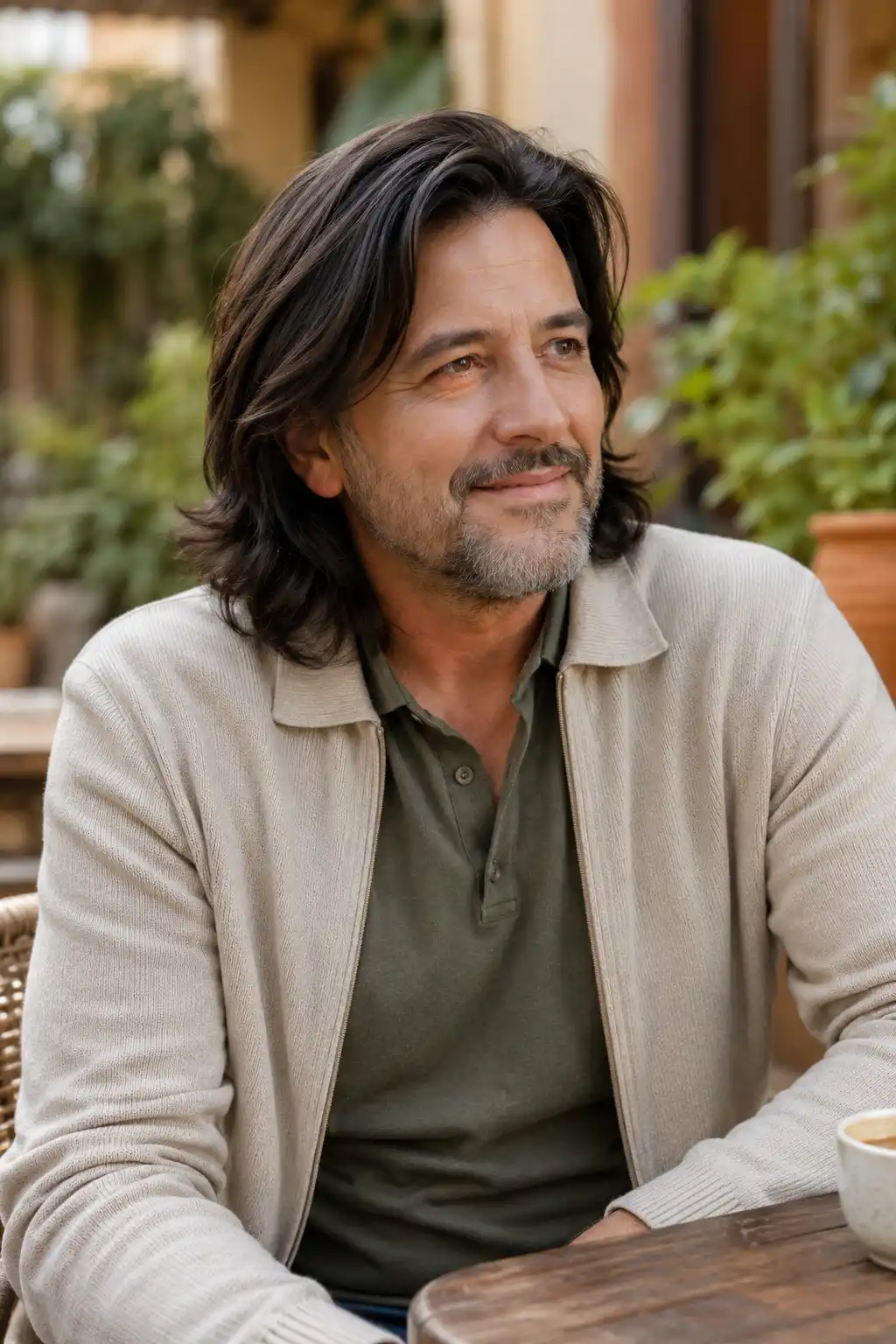 Shoulder-Length Hair with Soft Layers