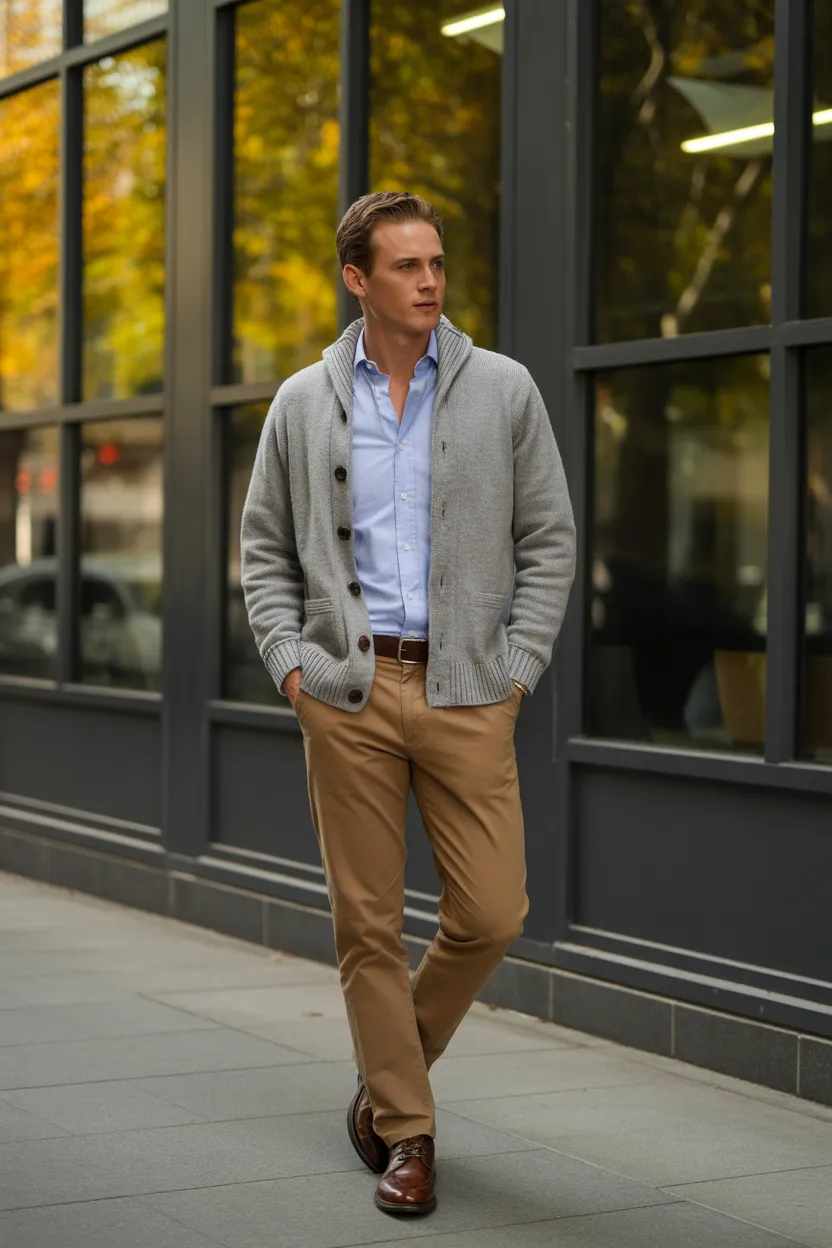 Sophisticated Cardigan Layer