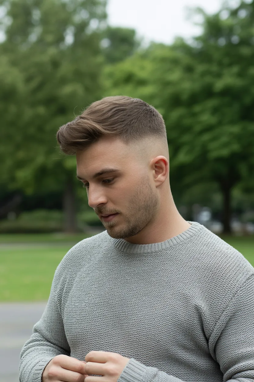 Taper Fade Hair Cutting Hairstyle