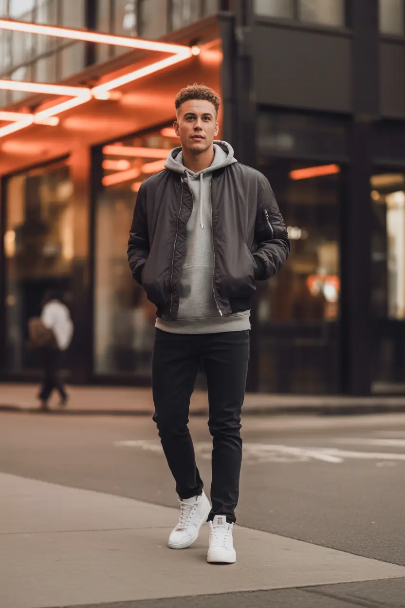 The Bomber Jacket Edge