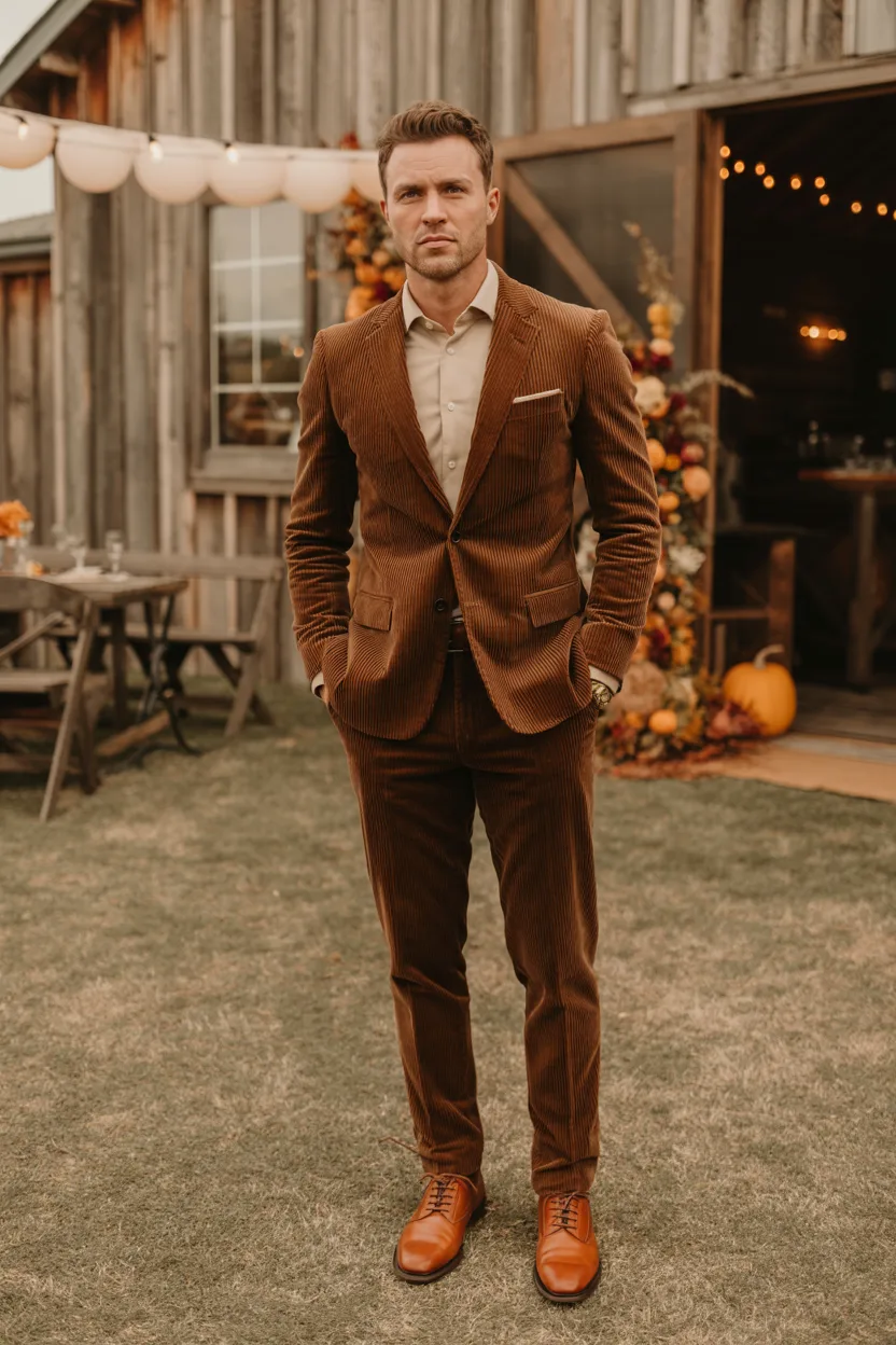 The Brown Corduroy Suit