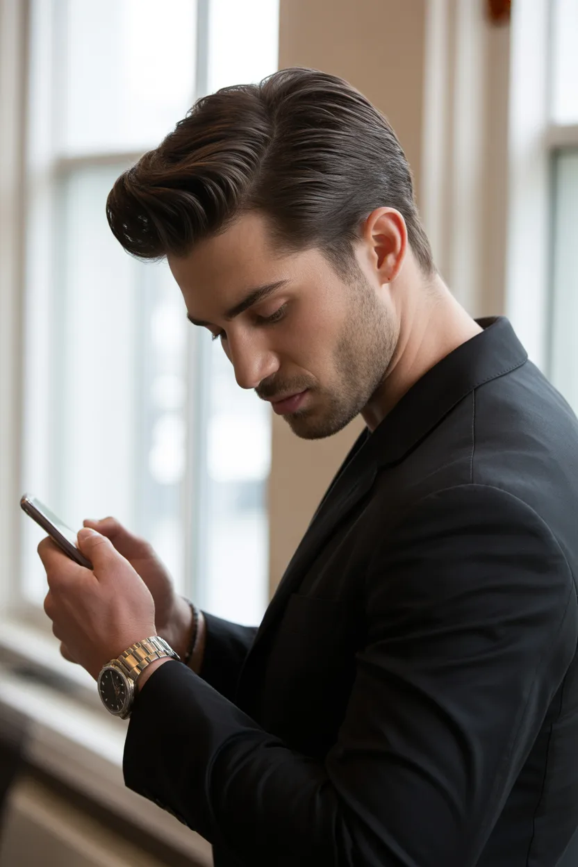 The Casual Pompadour