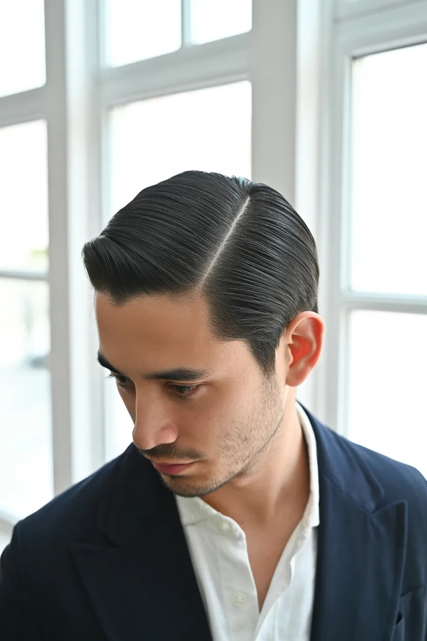 The Classic Side Part Redux