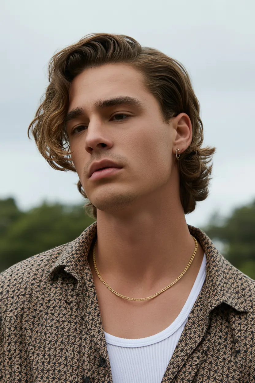 The Classic Wavy Style