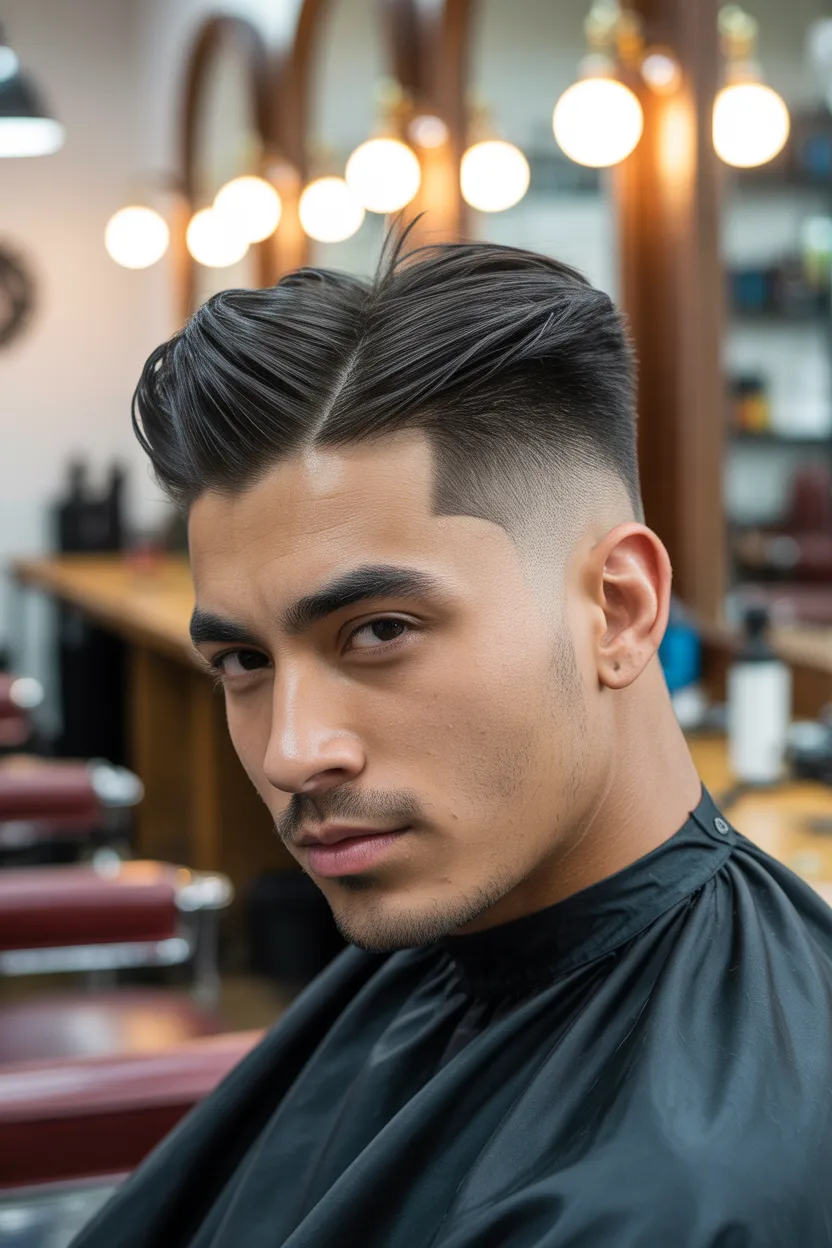 The Clean Fade With Volume