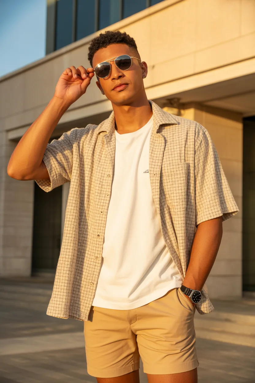 The Confident Open Knit Shirt