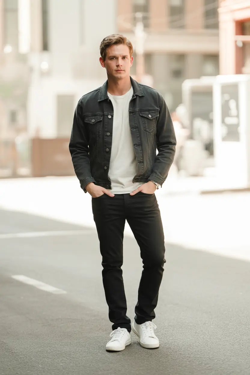The Denim-On-Denim Twist