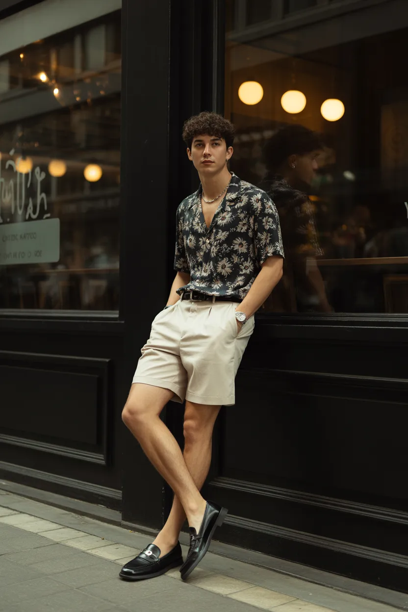 Effortless Camp Collar Combination