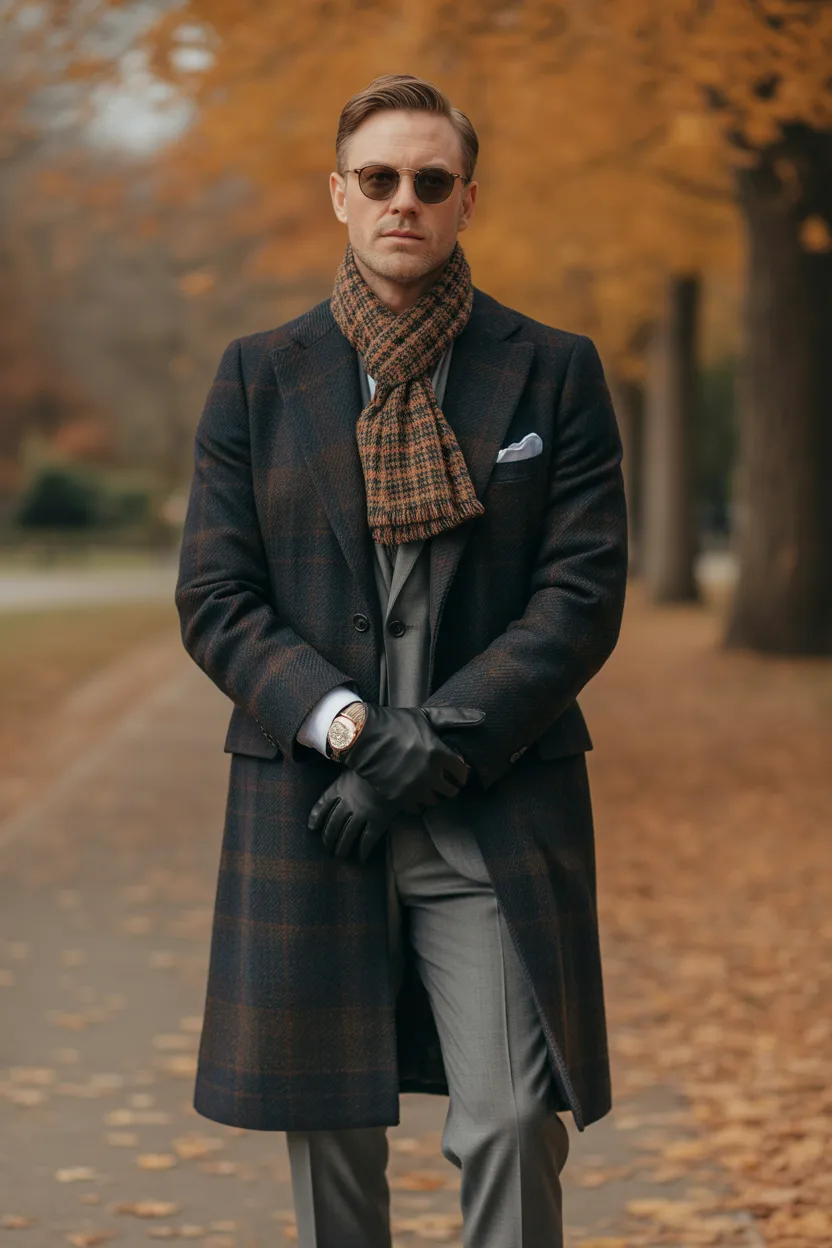 The Herringbone Overcoat Ensemble