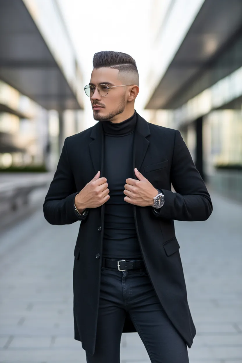 The High Fade Minimal Stubble