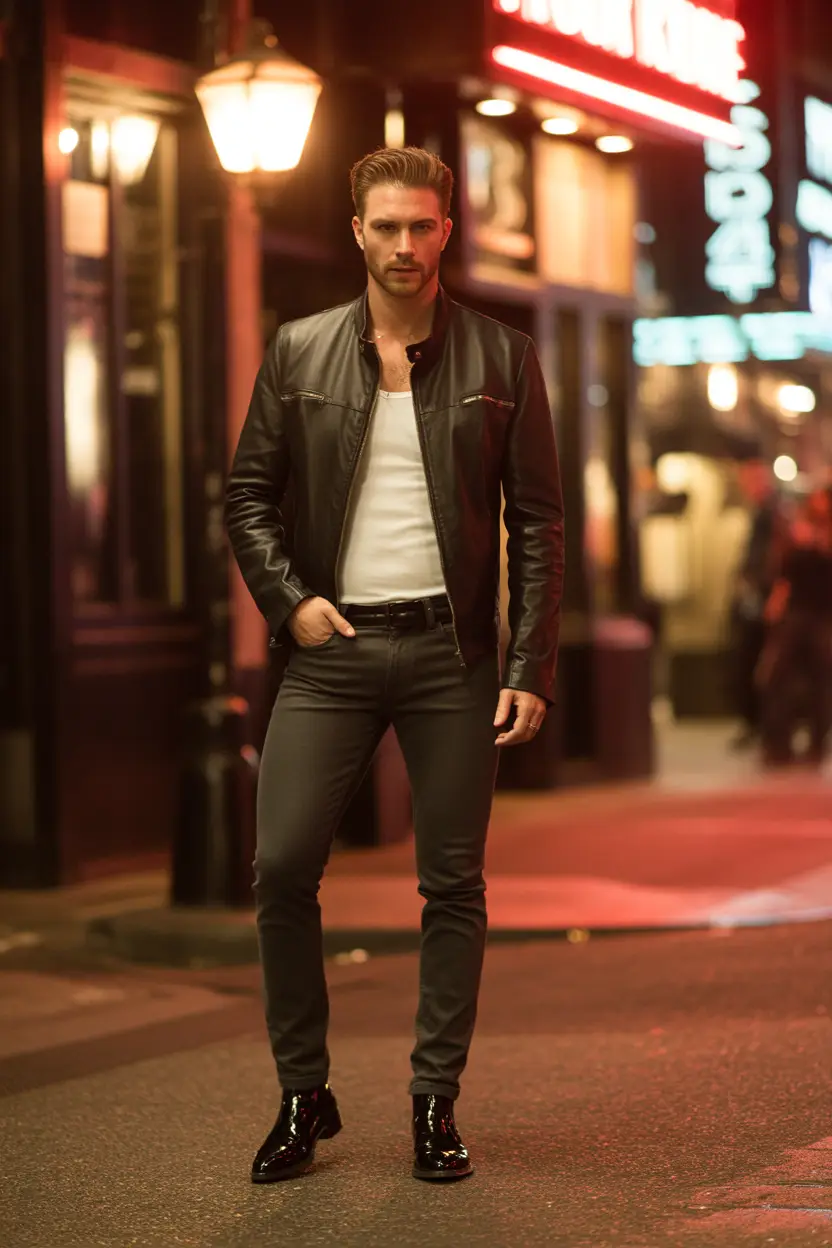 The Leather Jacket Classic