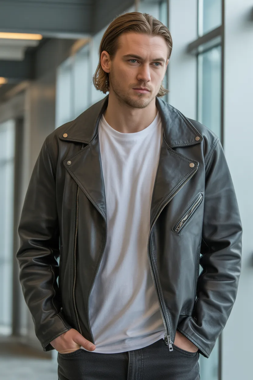 The Lined Leather Jacket Style