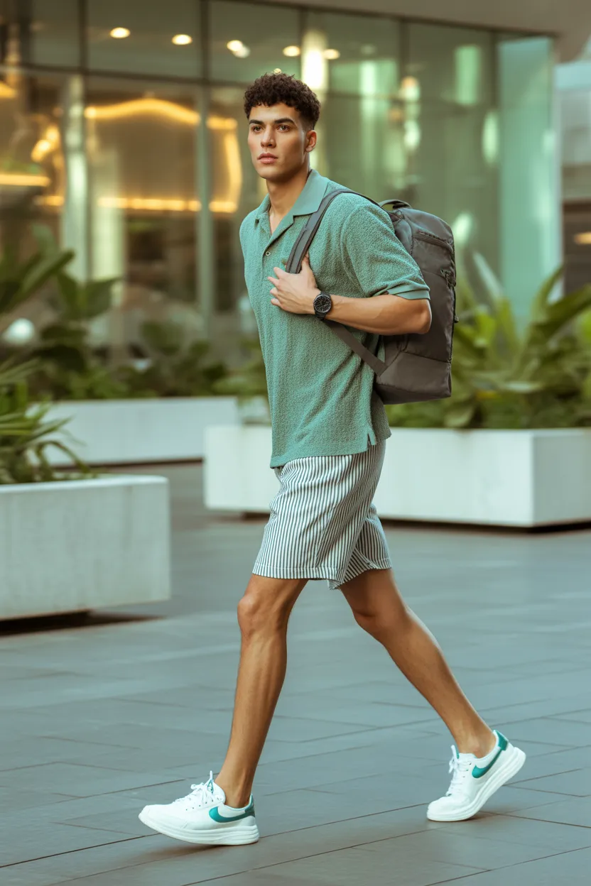 The Luxe Terry Cloth Polo