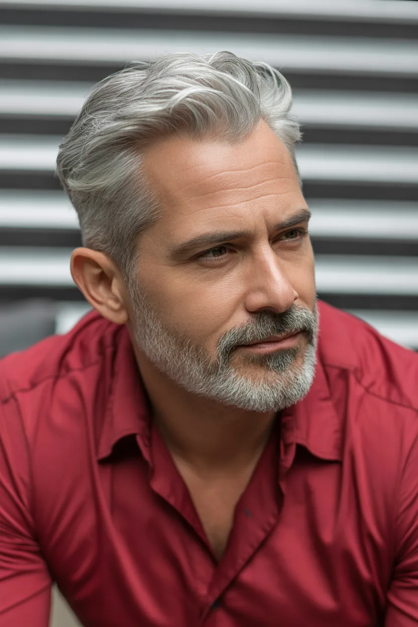 The Mature Brushed Silver Look