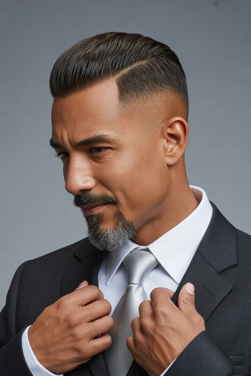 The Mid Taper Rounded Goatee