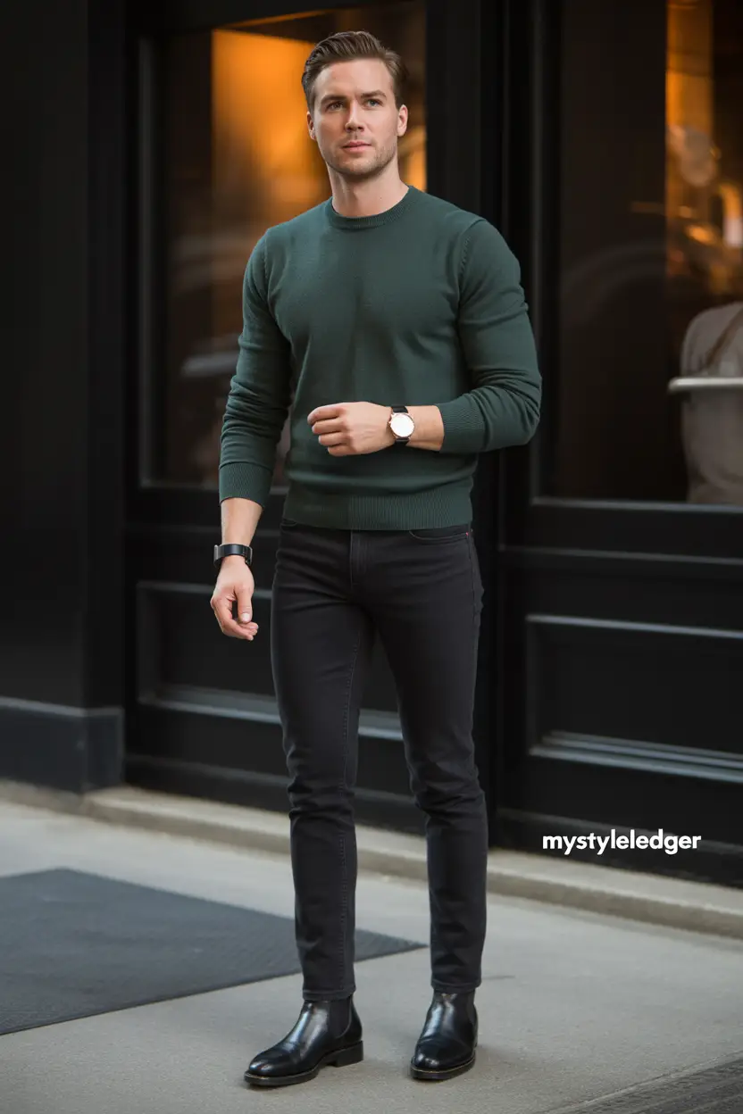 The Mock Neck Sophistication