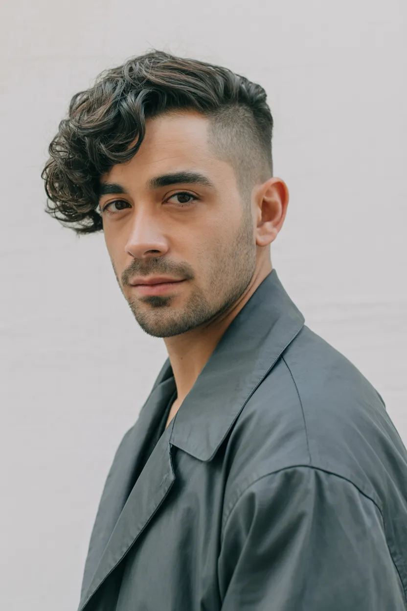 The Modern Side-Swept Undercut