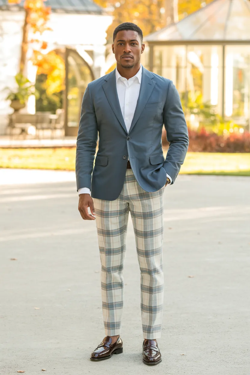 The Plaid Trouser Statement