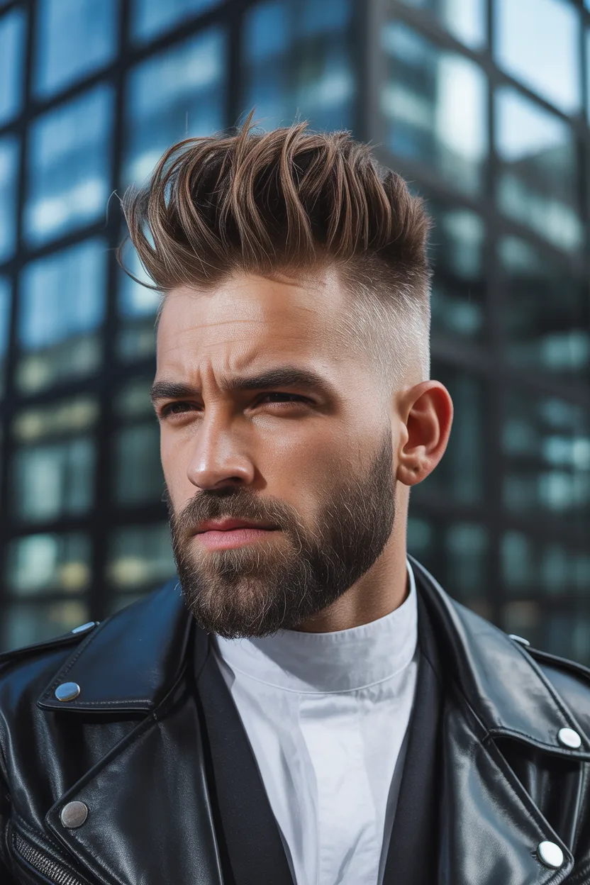 The Playful Faux Hawk