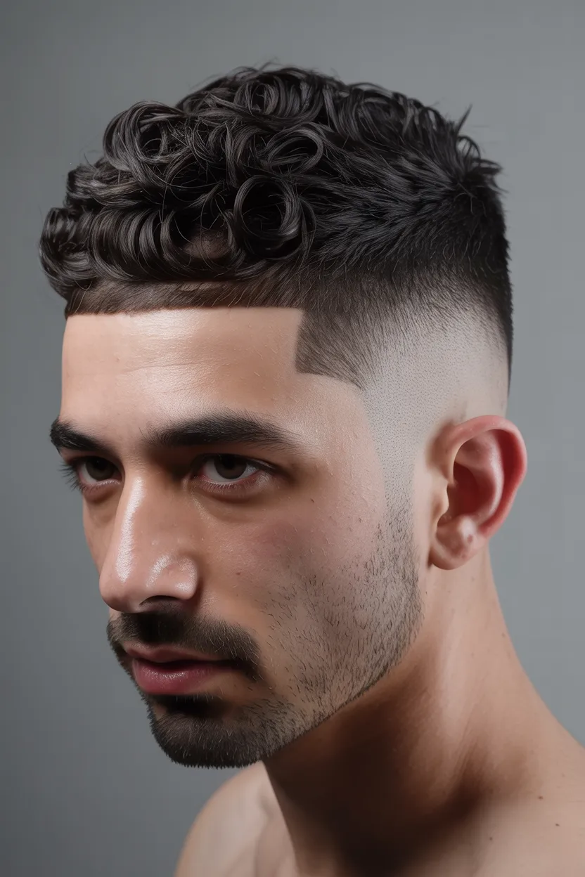 The Precision Temple Fade