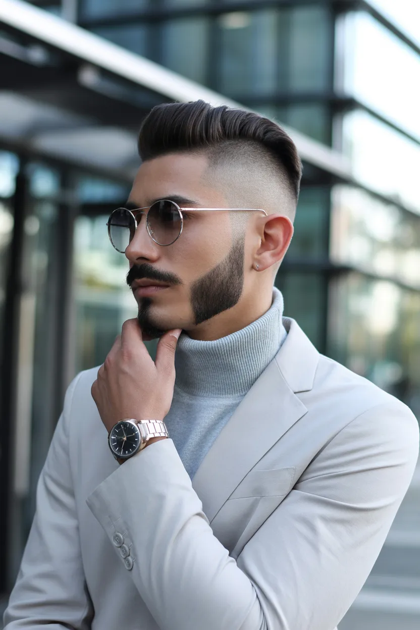 The Razor Fade Circle Style