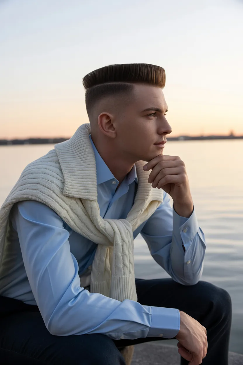 The Retro Flat Top