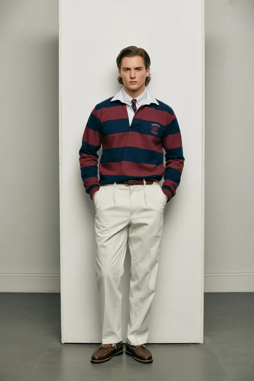 The Rugby Shirt Preppy Look