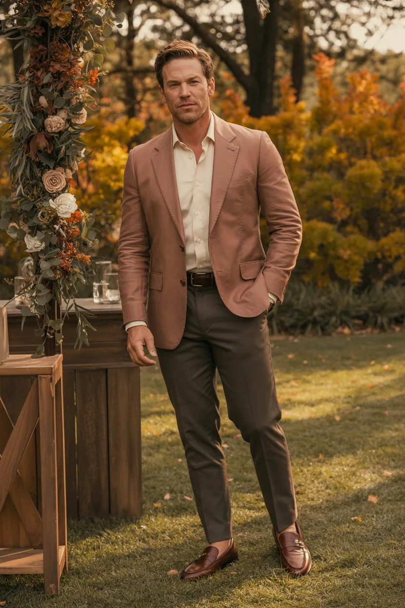 The Rust Blazer with Neutrals
