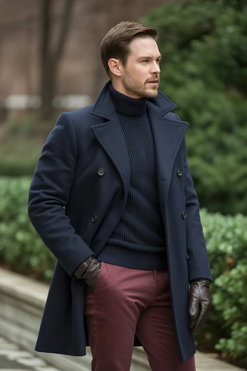 The Tailored Peacoat Outfit