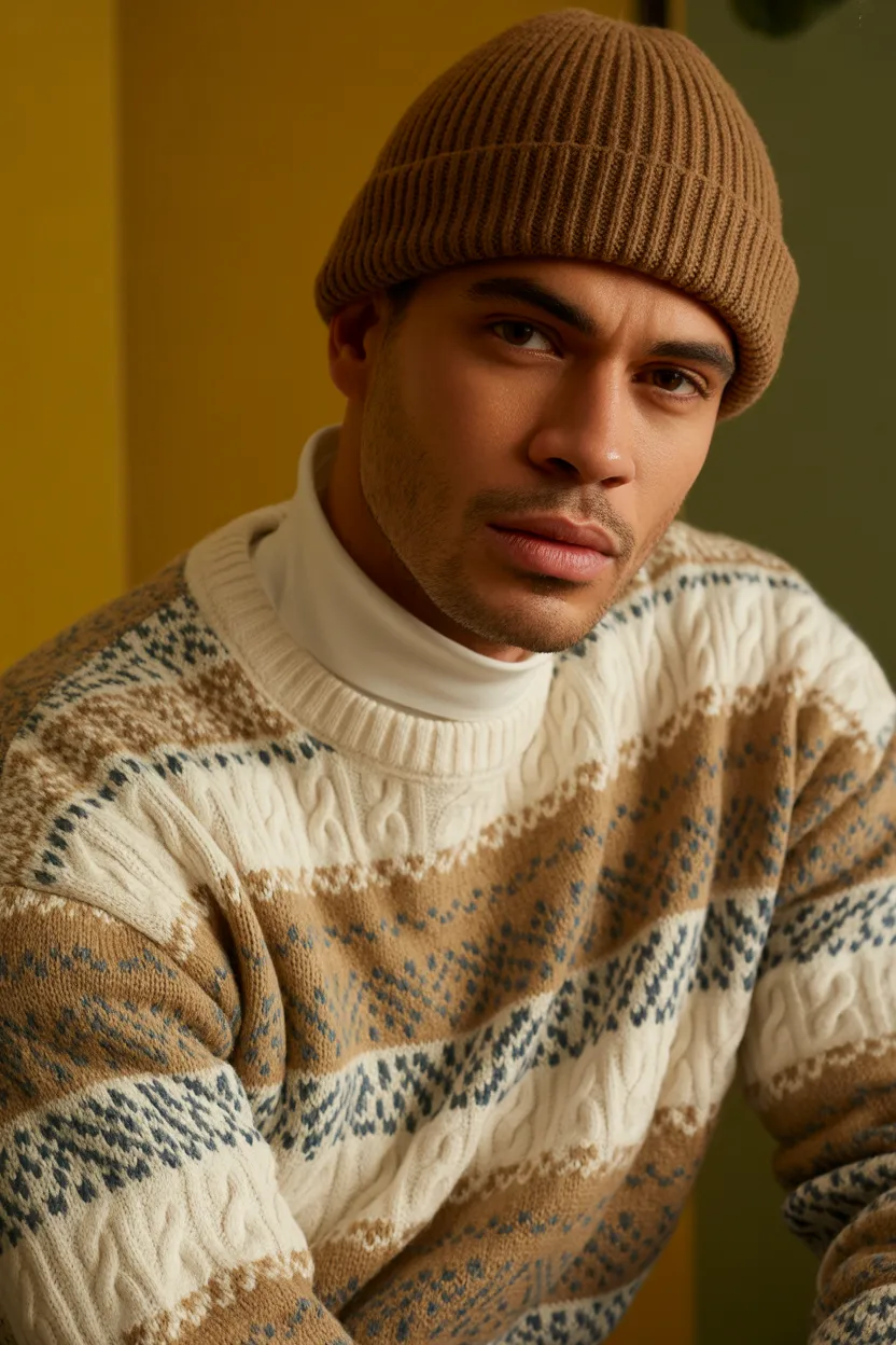 Textured Cable Knit Classic