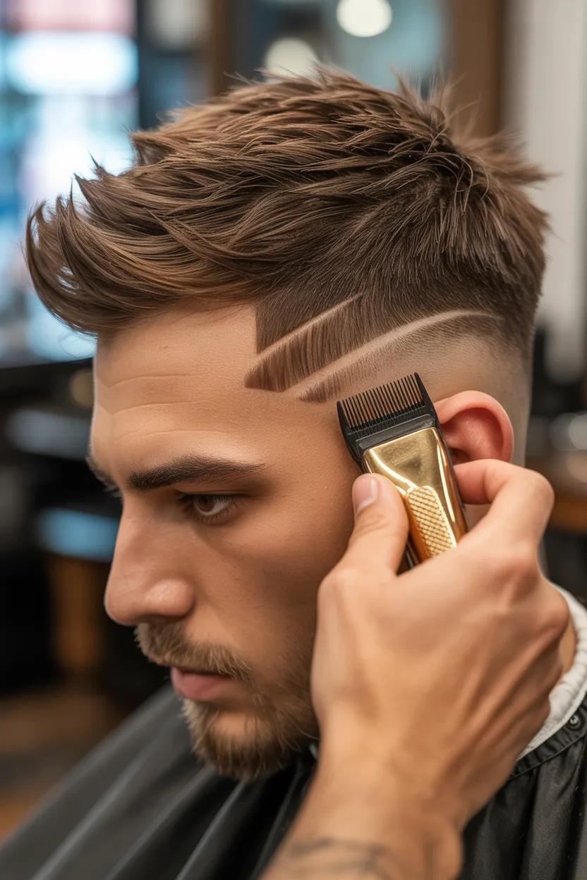 The Textured Spiky Style