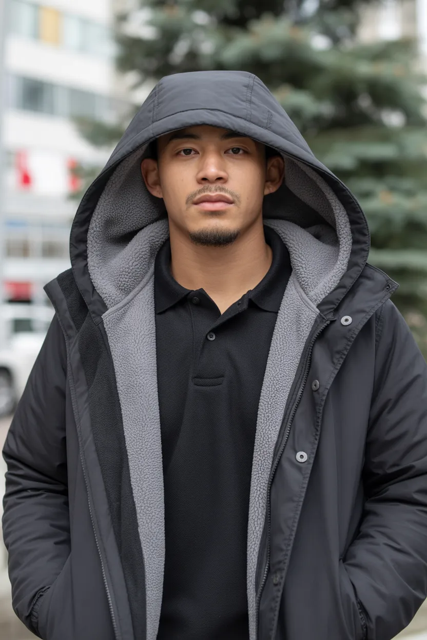 The Urban Hooded Coat Look